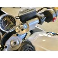 HeliBars Tour Performance Upper Triple Clamp and Risers for the BMW R nineT Racer